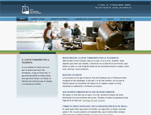 Tablet Screenshot of clubfumadores.org